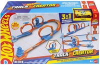 Hot Wheels pista de carreras Triple Loop Speed Kit - Track Creator set