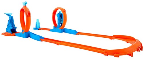 Hot Wheels pista de carreras Triple Loop Speed Kit - Track Creator set-2