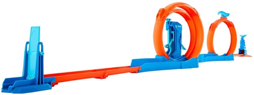 Hot Wheels pista de carreras Triple Loop Speed Kit - Track Creator set-3