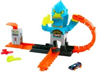 Hot Wheels set de juego Gorilla Repair Shop pista y coche-2