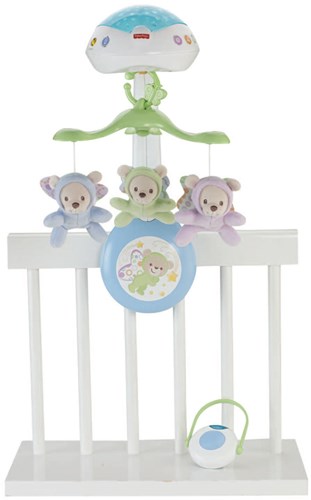 Móvil para bebé Mattel con música y proyector - Móvil 3-en-1 Fisher-Price-2