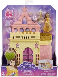 Casa de muñecas Disney Princesa castillo de Bella - juguete rosa