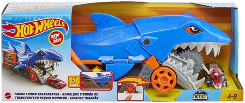 HOT WHEELS CITY SHARK CHOMP TRANSPORTER