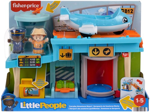 FISHER PRICE LITTLE PEOPLE EVERYDAY ADVENTURES AIRPORT