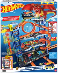 Mattel Hot Wheels set de juego City Ultimate Garage con 2 coches