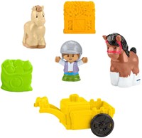 Fisher-Price Little People establo de caballos juguete granja set de juego-3