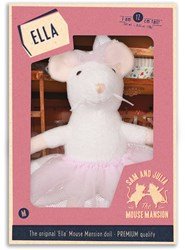 Het Muizenhuis peluche Ella - muñeca ratón de peluche para niños