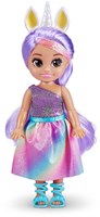 Muñeca Zuru Sparkle Girlz princesa unicornio mini muñeca juguete-3