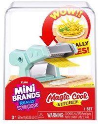 Zuru máquina de pasta de juguete Mini Brands Cook Kitchen set pasta