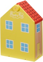 Casa familiar de madera Peppa Pig con figuras y accesorios casa de muñecas-3
