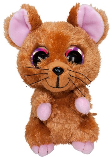 Lumo Stars peluche ratón juguete suave - Mus 15cm - peluche abrazable