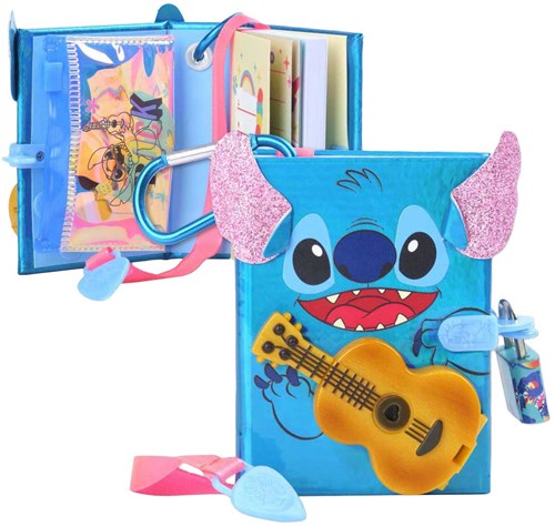 Spectron diario Stitch con candado y llavero - Juguete Disney-3