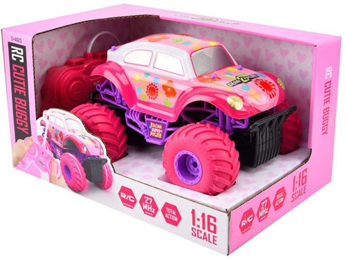 Spectron coche teledirigido RC Cutie Buggy rosa coche de carreras juguete
