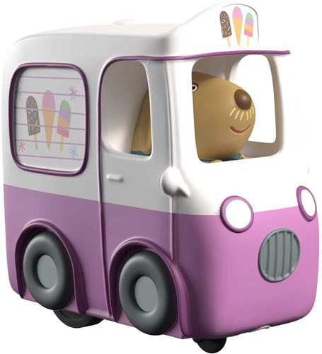 Spectron juguete Peppa Pig - Coche Whizz Around Pequeña Furgoneta de Helados-2