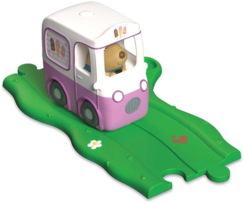 Spectron juguete Peppa Pig - Coche Whizz Around Pequeña Furgoneta de Helados-3