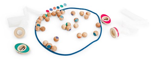 BS Toys juego de madera Plop It! juego estratégico infantil FSC-3