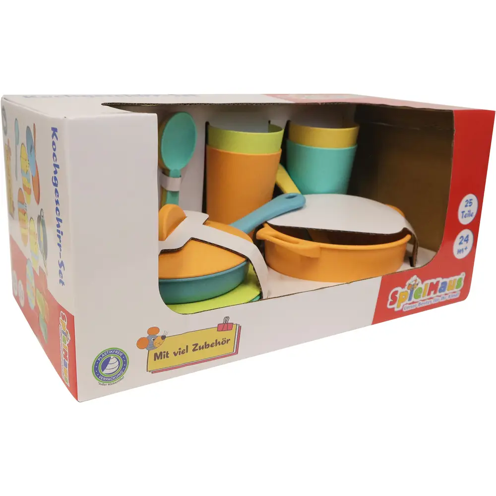 Vedes vajilla de juguete para niños set de cocina multicolor 25 piezas