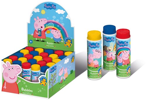 Pustefix botella de burbujas Peppa Pig - juguete divertido al aire libre