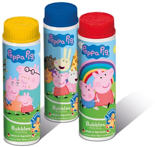 Pustefix botella de burbujas Peppa Pig - juguete divertido al aire libre-2