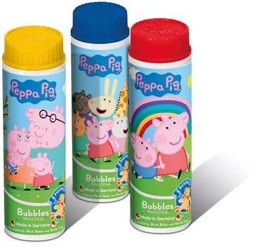 Pustefix botella de burbujas Peppa Pig - juguete divertido al aire libre-3