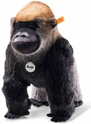 Steiff peluche Boogie gorila negro 35 cm - suave mono de peluche