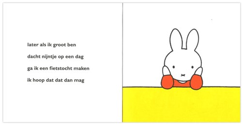 Mercis Nijntje libro infantil aventura en bicicleta 2+ cartón duradero-3