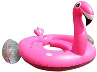 Alert isla inflable flamenco piscina 310x270x175 cm XXL-2