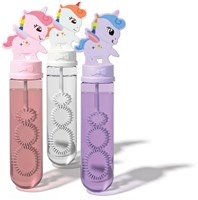 Pustefix Pompas de jabón Unicornio juguete mágico para niños-2