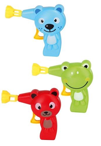 Pustefix pistola de burbujas juguete multicolor para niños-2