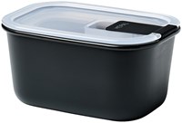Mepal caja de conservación EasyClip 450 ml - Nordic black - Hermética y sin BPA