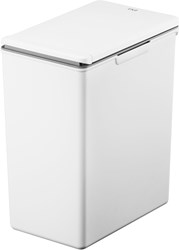 EKO cubo de basura Morandi touch 20 litros blanco plástico papelera
