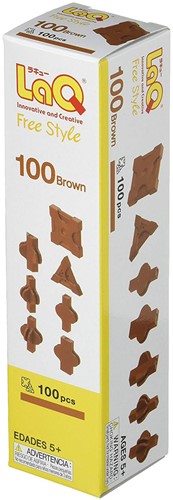 LaQ Free Style 100 BROWN