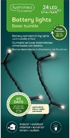Lumineo guirnalda LED Durawise 24L blanco cálido para interior y exterior