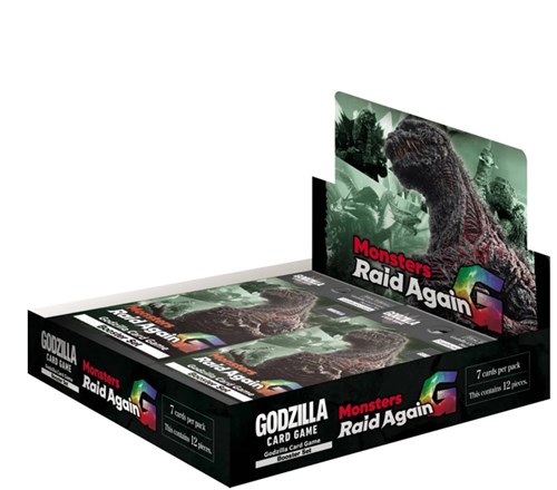 Asmodee juego de cartas Godzilla - Monsters Raid Again - Juego TCG para niños