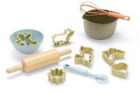 Dantoy set de repostería bio juguete - set de cocina sostenible caja regalo