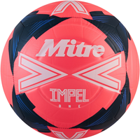 Mitre balón de fútbol Impel One rosa-blanco-azul talla 4 para niños