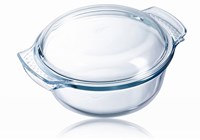 Pyrex fuente horno vidrio Classic con tapa 4,9L - transparente - apta para horno
