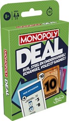 Hasbro Monopoly Deal Juego de Cartas - Juego de mesa para niños y adultos