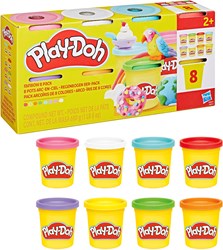 Hasbro Play-Doh plastilina arcoíris 8 botes - juguete creativo