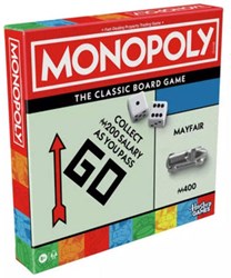 Hasbro juego de mesa Monopoly Classic - juego familiar - juguete educativo