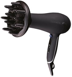 Carmen secador de pelo 2000 Watt Coolshot - Salon Performance con difusor