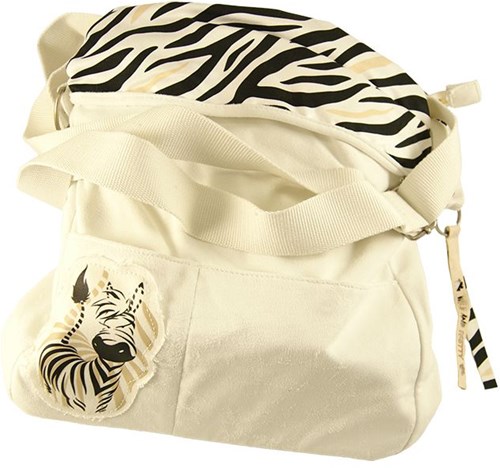 Nici bolso bandolera cebra blanco bolso grande niños multicolor ajustable-2