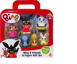 Set de figuras Bing con maletín - Figuras de juguete Bing