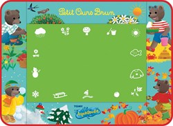 AQUADOODLE Aquadoodle - Colgante de pared Marrón