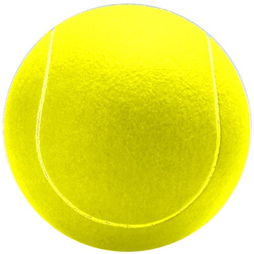 HOT Sports + Toys pelota de tenis mega 23 cm amarilla inflable juguete