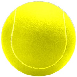 HOT Sports + Toys Tennisbal Mega 23 cm geel opblaasbaar