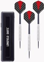 Darts nickelsilver blister 21 gramos - dardos steeltip rojos-3