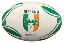 Gioco balón de rugby Irlanda talla 5 - Pelota temática internacional