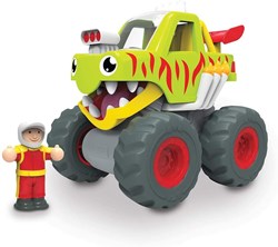 WOW Toys camión monstruo de juguete Mack para niños - colorido y resistente