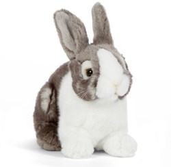 Living Nature peluche conejo gris - juguete de peluche